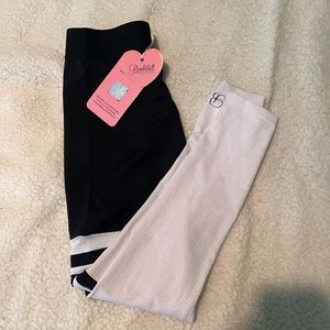 NWT Bombshell Sportswear OG original high waisted Thigh high sock leggings